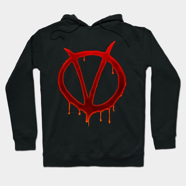 V for vendetta Hoodie by siriusreno